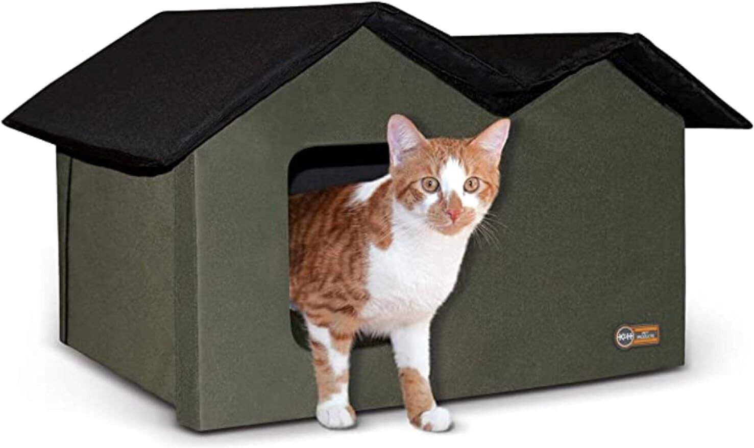 K&H Indoor/Outdoor Multiple Cat House ExtraWide Insulated Pet Shelter