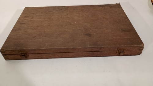 Fowler Micrometer Kit 52-401-121, Range 0-150mm, Cradu VINTAGE. MINOR RUST. - Picture 9 of 12