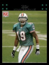 2007 Topps #321 Ted Ginn Jr. Rookie Miami Dolphins