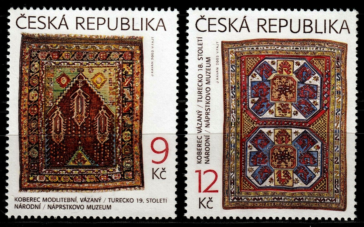 Tschechische Republik 368-69 **, Orientalische Teppiche