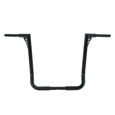 Black 1-1/4'' 18'' Ape Hanger Bar Handlebar Fit For Harley Touring Glide 82-24 23