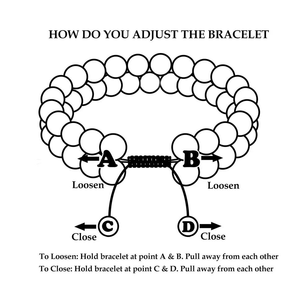 Pulsera trenzada con cuentas de piedra de jaspe natural Picasso piedras preciosas delicada pulsera Foto 3 de 3