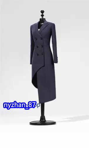 1/6 女性用春物コスチュームC (Blue)POP-X38B POP COSTUME X38B 1/6 Female Blue Windbreak Clothes For 12