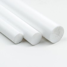 PTFE Rundstab &Oslash; 35mm Teflon natur L&auml;nge w&auml;hlbar Rundmaterial rund Kunststoff