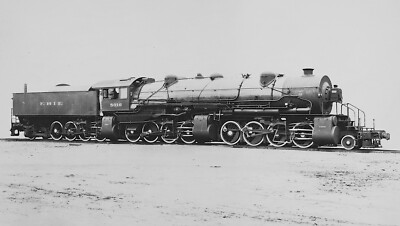 Erie 5016 2-8-8-2 Triplex Baldwin Built 1914/1916 5 x 7 Photo