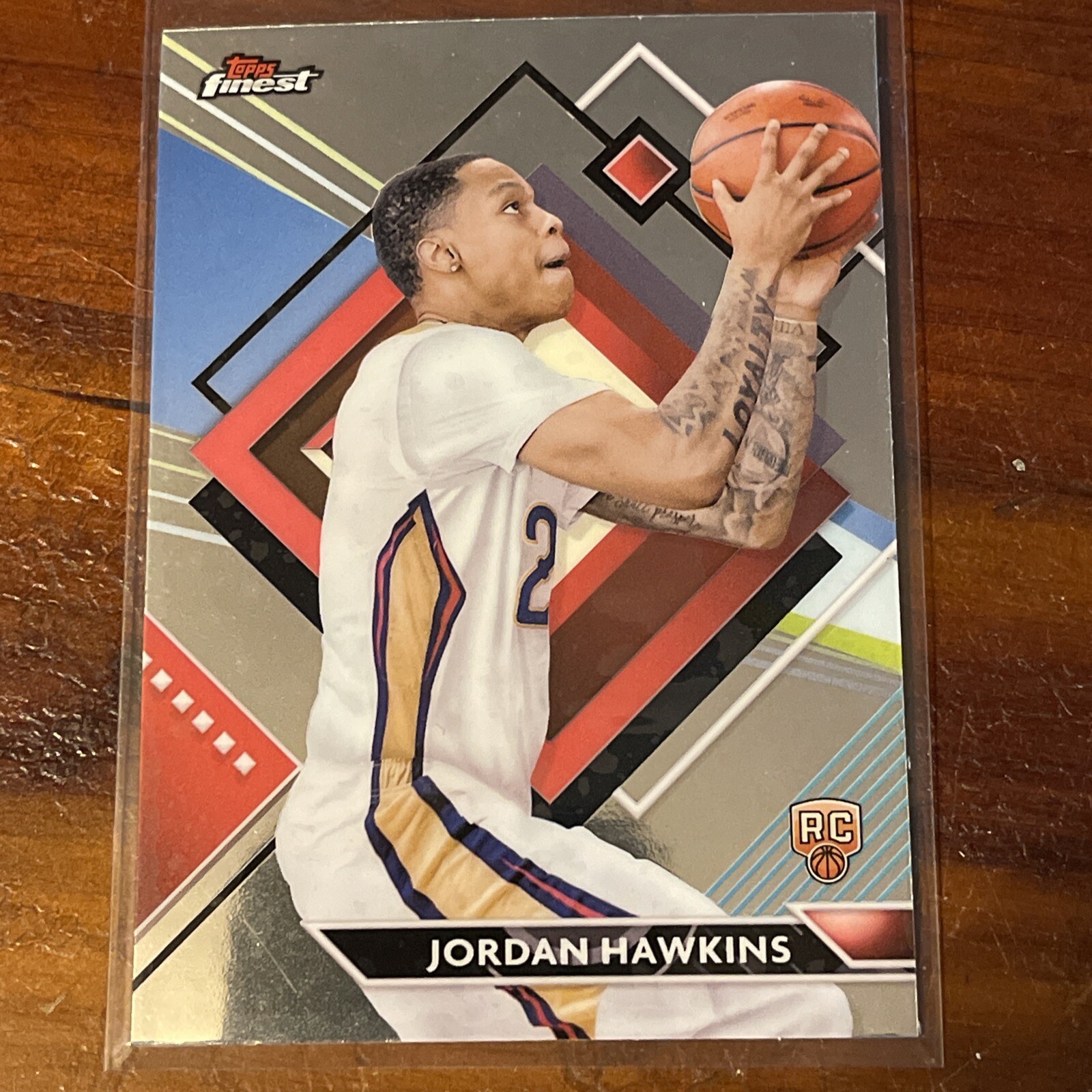2023-24 Topps Finest RARE SP #281 Jordan Hawkins, New Orleans Pelicans SP RC