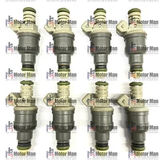 Motor Man E67E-B4B 9F593 New Motorcraft fuel injectors for Ford 5.0L 1986-1991