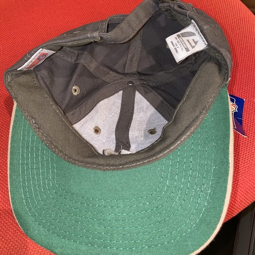 Vintage 90’s Los Angeles Raiders Eastport Low Strapback Hat Cap Authentic NEW - Picture 6 of 8