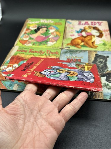 Lote de libros vintage de Disney Whitman Tell-A-Tale Big Albert Bear Country Lady - Imagen 3 de 24