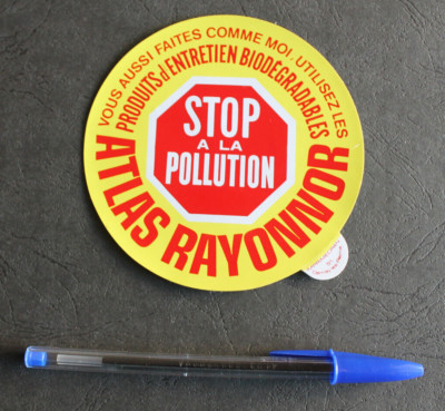 Sticker / Sticker - Stop Pollution - Atlas Rayonnor