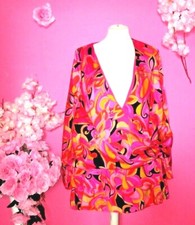 WOMEN FLORAL SURPLICE NECK RUFFLE MINI DRESS ( ONE SIZE )