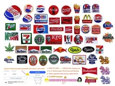 Patches Foods and Drink Embroidery decorate cloth(Select options)✈Thai by USPS