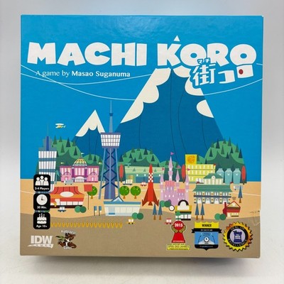 Machi Koro Card Game COMPLETE IDW Games 2015 City Building