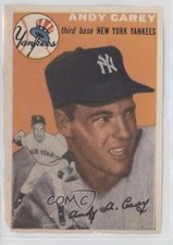 1954 Topps Sports Illustrated Magazine Insert Andy Carey #105 1d0j