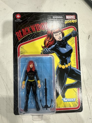 Marvel Legends - Serie Retro - Vedova Nera - Figura da 3,75 pollici - leggera usura