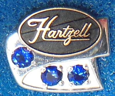 ✈️ 10K Employee service award Tie/Lapel pin advertising Hartzell propeller