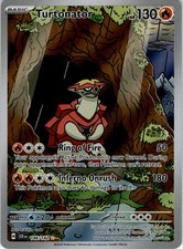Turtonator Holo Illustration Rare SV07: Stellar Crown 146/142 NM