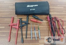 Snap-on Mttl800 Test Lead Kit For Multimeter Car Electrical Testing Pouch Used