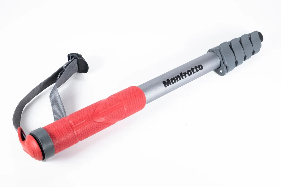 MANFROTTO COMPACT MONOPOD RED FOR COMPACT CAMERAS MMCOMPACT-RD - Image 2 of 4
