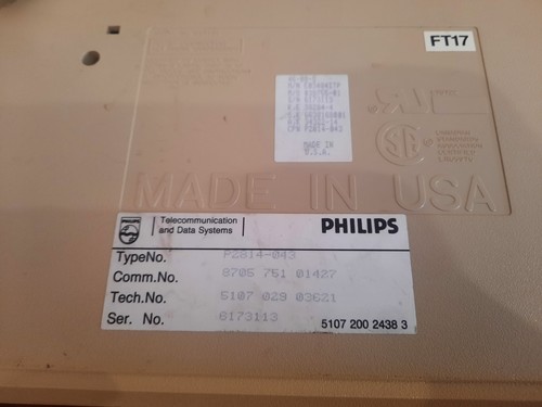 Philips Nms 9100 8088 Ega PC Vintage - Afbeelding 11 van 24