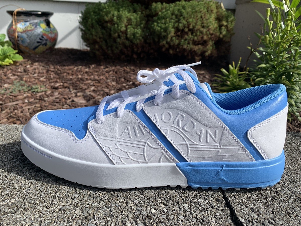 Nike Jordan NU Retro 1 Golf White University Blue Men display picture 1
