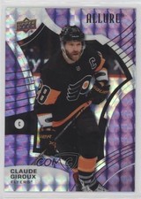 2021-22 Upper Deck Allure Purple Diamond 1/10 Claude Giroux #36 0c3