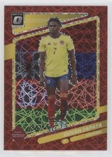 2021 Panini Donruss Road to Qatar Optic Red Velocity Prizm Duvan Zapata #35 3pu