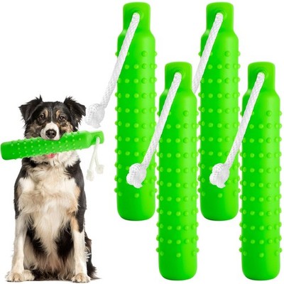 4 Pcs Dog Bumper Toy - Lightweight Water Retrieving Dummy Float Toy for Training