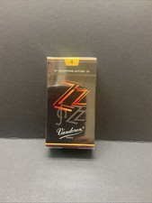 Vandoren SR414 Zz Jazz Strength 4 Eb Alto Saxophone Reeds 10-Pack