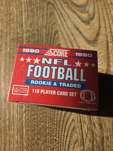 1990 Score NFL Football Rookie and Traded 110 Player Card Set Factory Sealed Bin - Bild 2 von 6