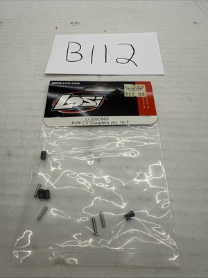 Losi LOSB3565 10T Front/Rear CV Couplers (4) NEW B113