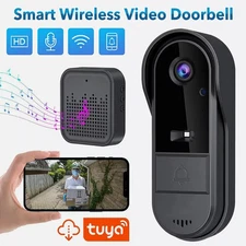 Smart WiFi Video Doorbell Wireless Door Bell Phone Ring Intercom Security Camera