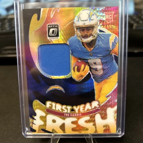 2025 Donruss Optic Tre Harris Blue Hyper (RAW)