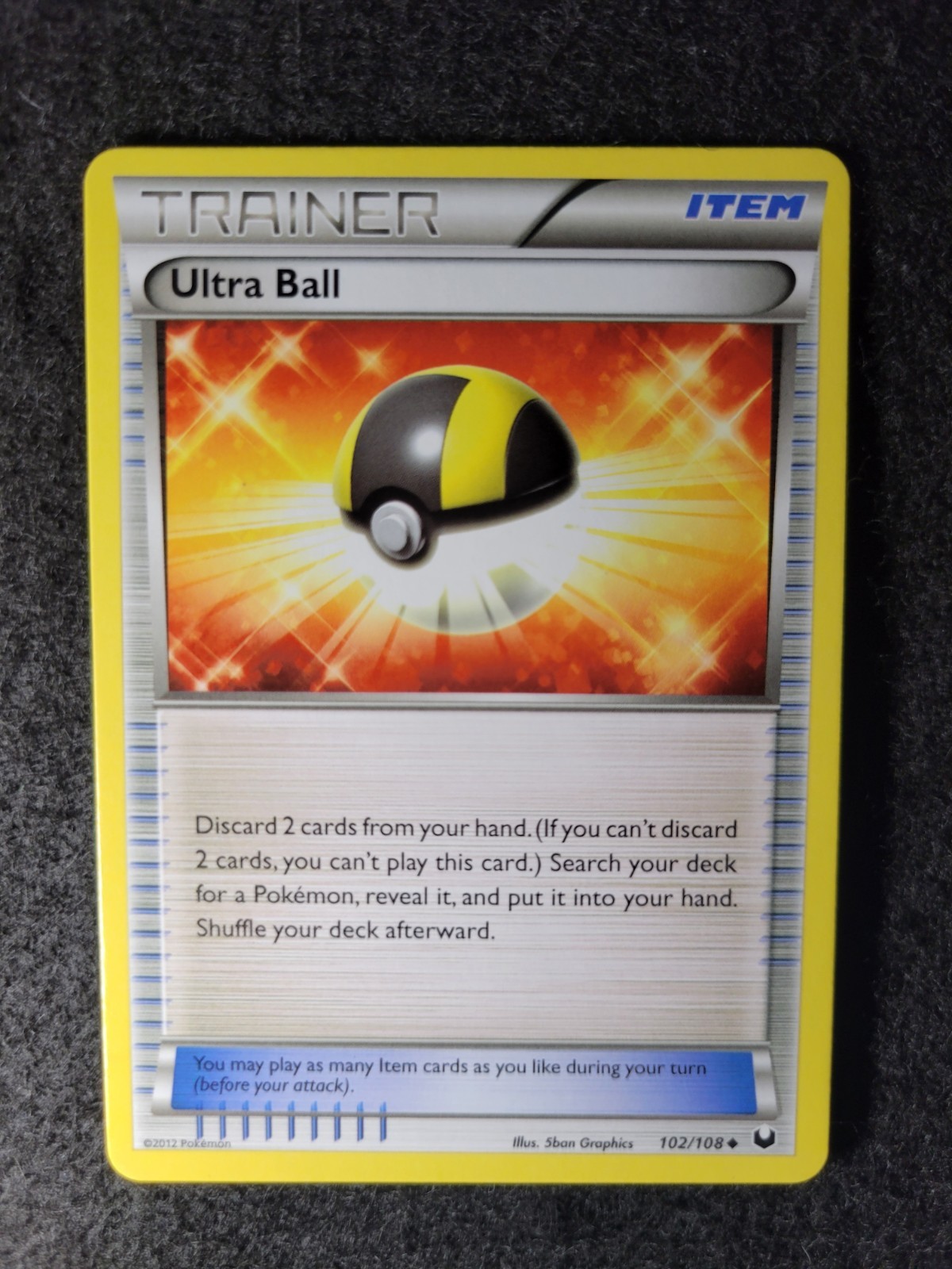 Pokemon - B&W Dark Explorers - Ultra Ball 102/108