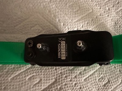 Dogtra 1900S 3/4 Mile Black Dog Training E-Collar With New Green Strap. Nice!