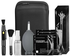 Movo Deluxe Essentials DSLR Camera Cleaning Kit with 10 APS-C Cleaning Swabs, Se