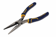 Irwin Vise-Grip 8" Long Nose Pliers with ProTouch Grips Durable Steel Jaws New