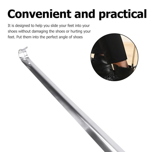 Stainless Steel Shoehorn Elder Man Wearing Auxiliary Tool Simple - Picture 2 of 12