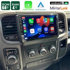 For 2014-2018 Dodge Ram 1500 2500 3500 Android 15 Car Stereo Radio Carplay 64GB