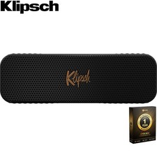 Klipsch Detroit Portable BT Speaker; IP67; 20h Playtime Open Box 1 Yr Warranty