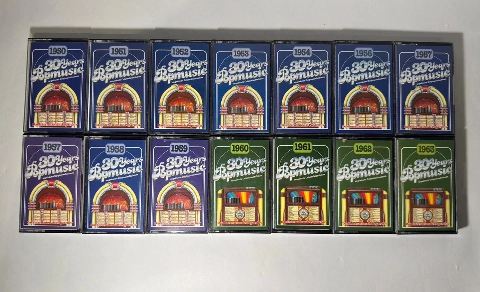 30 Years of Popmusic Kassette Box Set 1950–1979 • Sammler Rarität - Bild 3 von 4