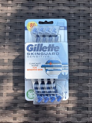 Gillette Skin guard Sensitive Skin 8 Pack Disposable Razors 80 Shaves ...
