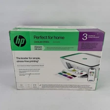New HP DeskJet Wireless All In One Color Inkjet Printer 2842E