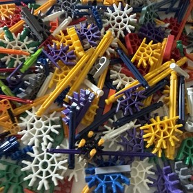 KNEX Motor Rods & Connectors Mixed 1.4 Pounds Bulk Lot K'NEX