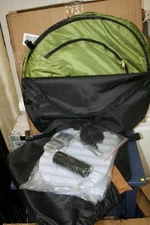 Outdoor Portable Toilet Kit with Big Gun Pop-Up Privacy Tent – Brand New in Box