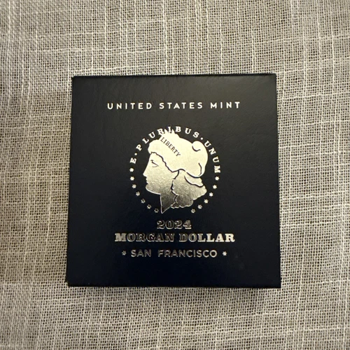 2024-S Morgan Dollar Proof San Francisco with OGP & COA
