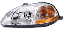 1590642 Headlight Assembly Compatible with Select Honda Models Driver Side