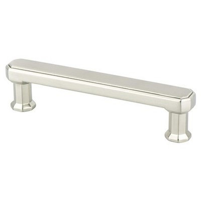 Berenson 9444-1BPN-P Pull 96mm CC Zinc Rectangular Brushed Nickel 8-32