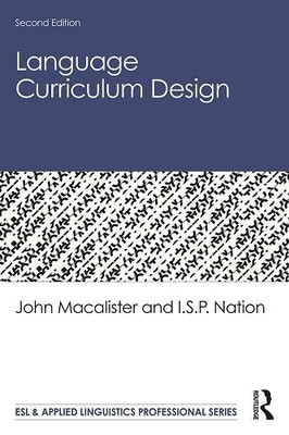 Language Curriculum Design - 9780367196462