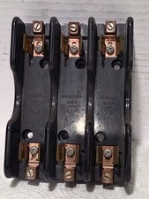 Marathon 6F30/60A Series 3 Pole Fuse Block Holder 600V Industrial